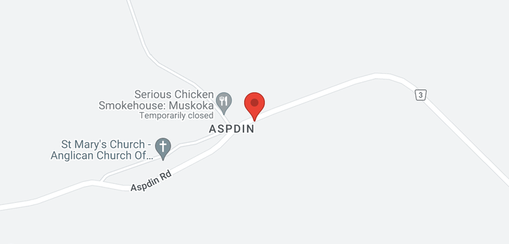 map of 2601 ASPDIN ROAD